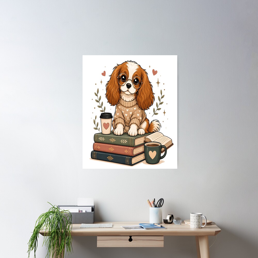 cpostermediumsquare_product1000x1000.2-1 cpostermediumsquare product1000x1000.2 1 - Cavalier King Charles Spaniel Gifts UK