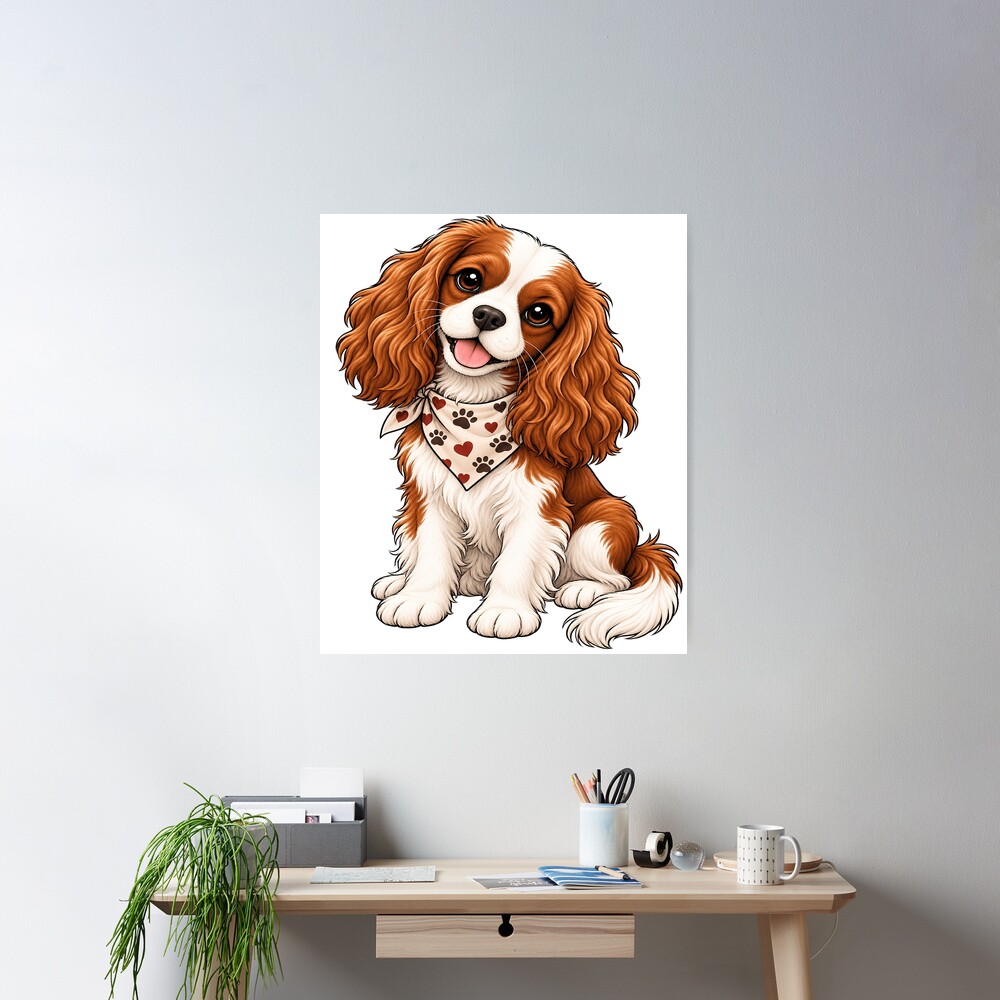 cpostermediumsquare_product1000x1000.2-2 cpostermediumsquare product1000x1000.2 2 - Cavalier King Charles Spaniel Gifts UK