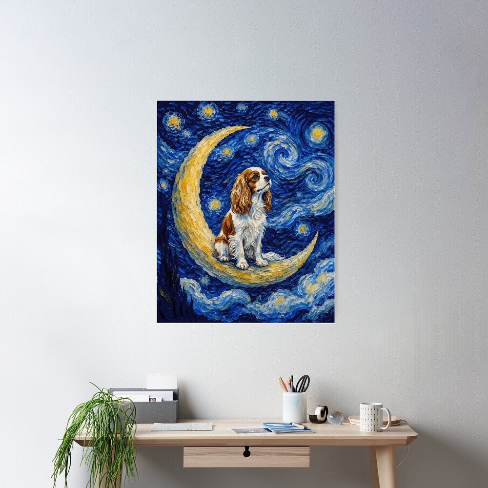 cpostermediumsquare_product1000x1000.2-4 cpostermediumsquare product1000x1000.2 4 - Cavalier King Charles Spaniel Gifts UK