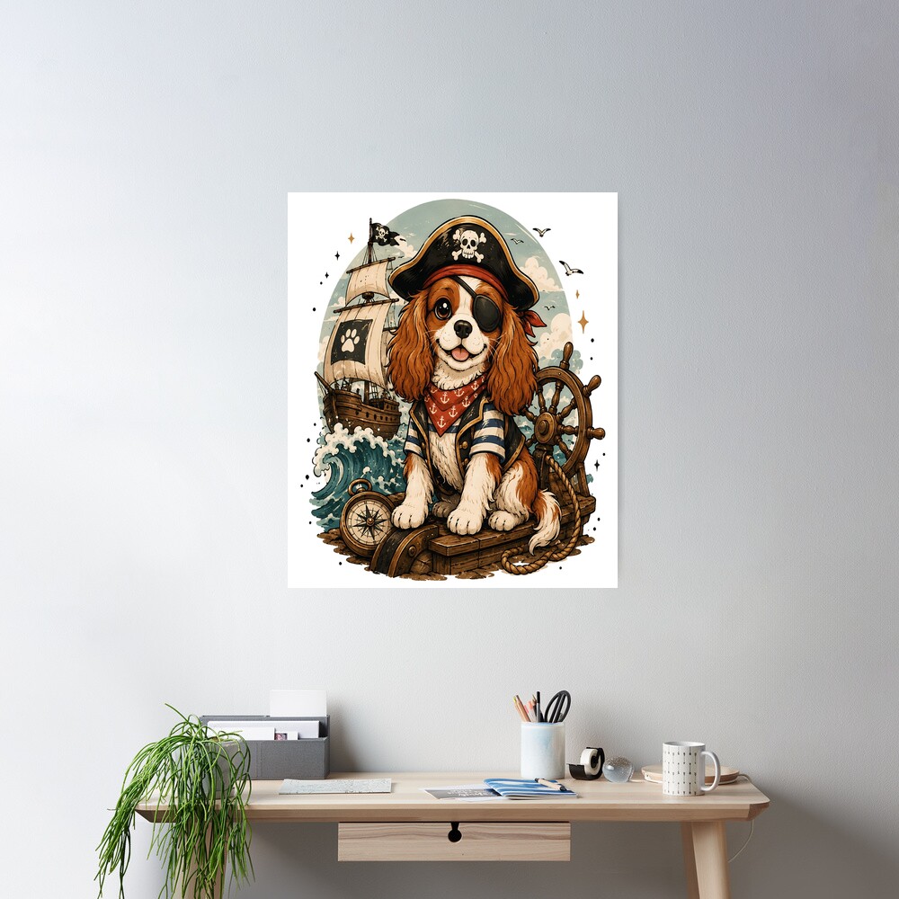 cpostermediumsquare_product1000x1000.2-8 cpostermediumsquare product1000x1000.2 8 - Cavalier King Charles Spaniel Gifts UK