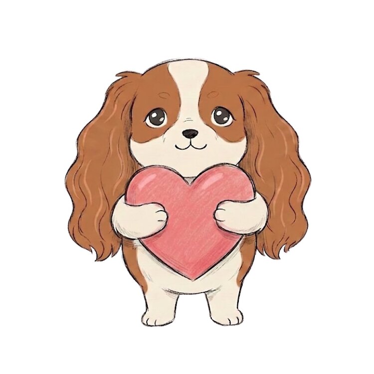 flat750x075f-pad750x750f8f8f8-3 flat750x075f pad750x750f8f8f8 3 - Cavalier King Charles Spaniel Gifts UK