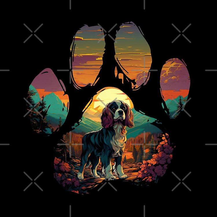 flat750x075f-pad750x750f8f8f8-4 flat750x075f pad750x750f8f8f8 4 - Cavalier King Charles Spaniel Gifts UK