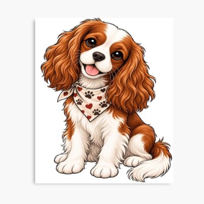 Cavalier Classic Illustration Poster