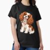 ssrcoclassic teewomens 0210101001c5ca27c6frontproduct squarex1000 2 - Cavalier King Charles Spaniel Gifts UK