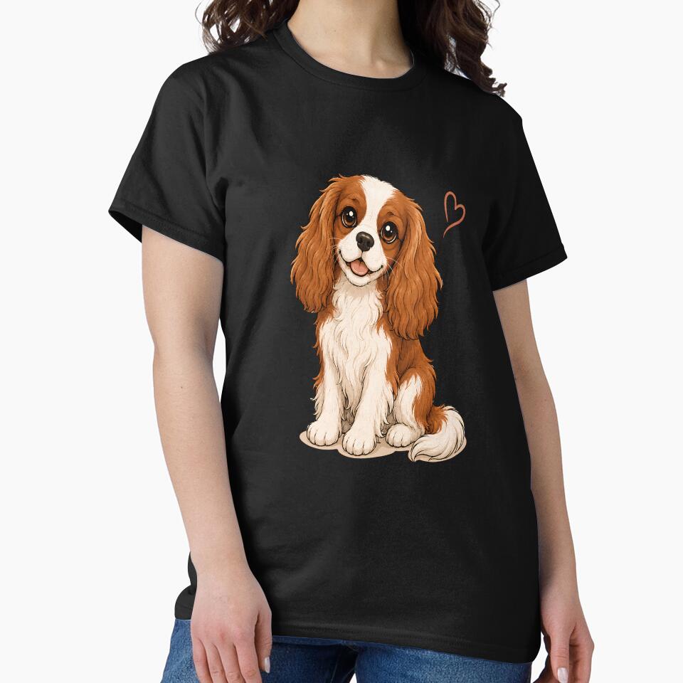 ssrcoclassic_teewomens_0210101001c5ca27c6frontproduct_squarex1000-6 ssrcoclassic teewomens 0210101001c5ca27c6frontproduct squarex1000 6 - Cavalier King Charles Spaniel Gifts UK