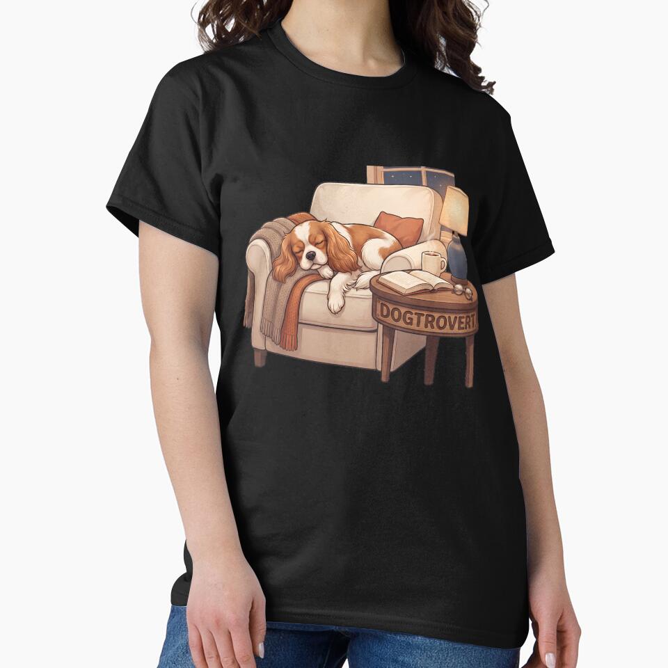 ssrcoclassic_teewomens_0210101001c5ca27c6frontproduct_squarex1000 - Cavalier King Charles Spaniel Gifts UK
