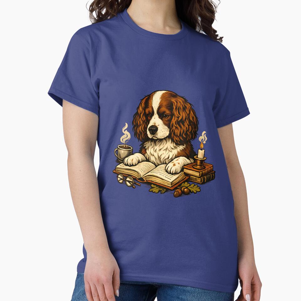 ssrcoclassic_teewomens_02353d774d8b4ffd91frontproduct_squarex1000-14 ssrcoclassic teewomens 02353d774d8b4ffd91frontproduct squarex1000 14 - Cavalier King Charles Spaniel Gifts UK