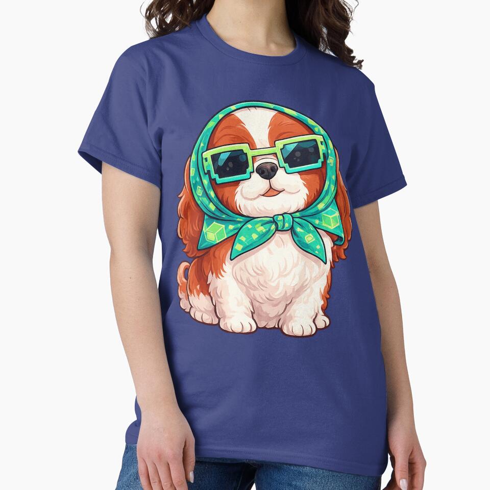 ssrcoclassic_teewomens_02353d774d8b4ffd91frontproduct_squarex1000-6 ssrcoclassic teewomens 02353d774d8b4ffd91frontproduct squarex1000 6 - Cavalier King Charles Spaniel Gifts UK