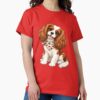 ssrcoclassic teewomens 02dd21218219e99865frontproduct squarex1000 2 - Cavalier King Charles Spaniel Gifts UK
