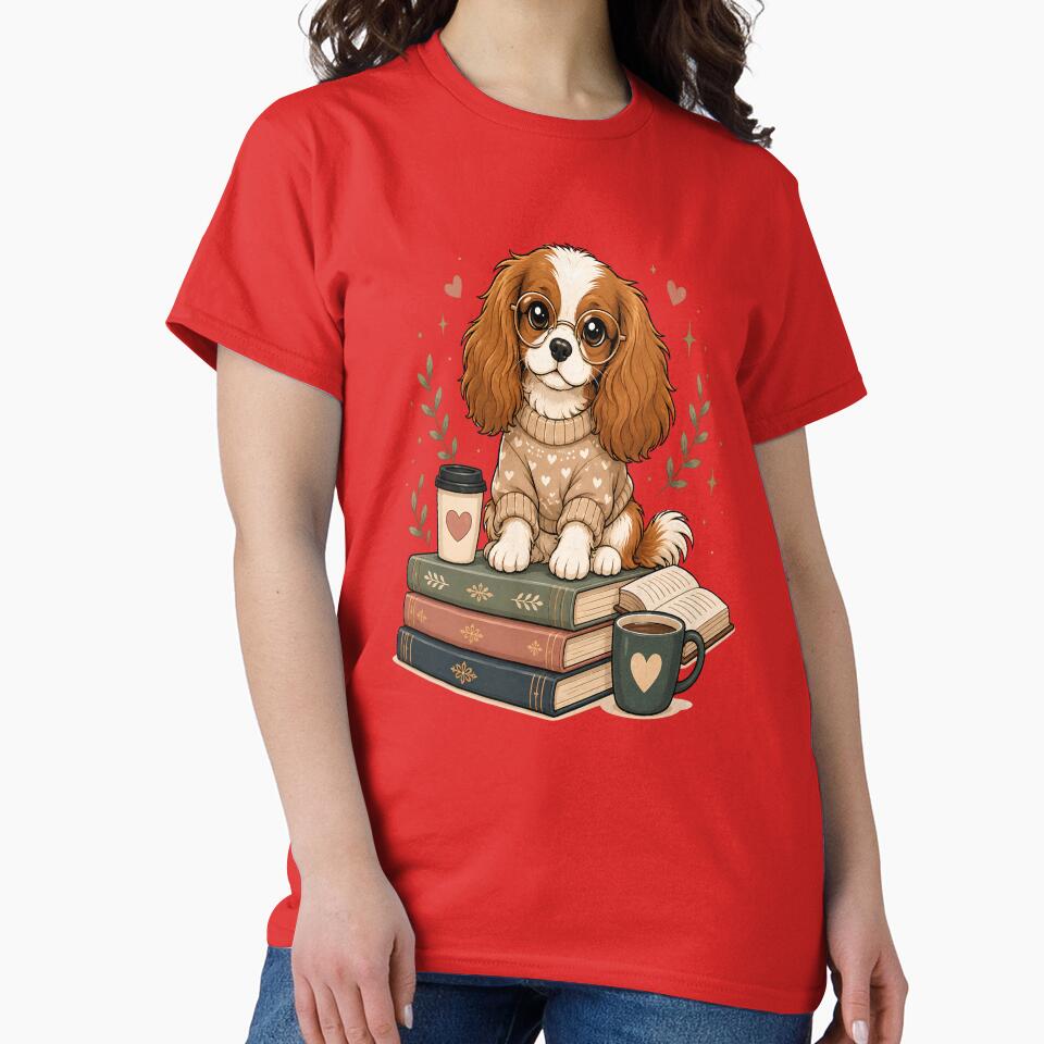 ssrcoclassic_teewomens_02dd21218219e99865frontproduct_squarex1000-4 ssrcoclassic teewomens 02dd21218219e99865frontproduct squarex1000 4 - Cavalier King Charles Spaniel Gifts UK