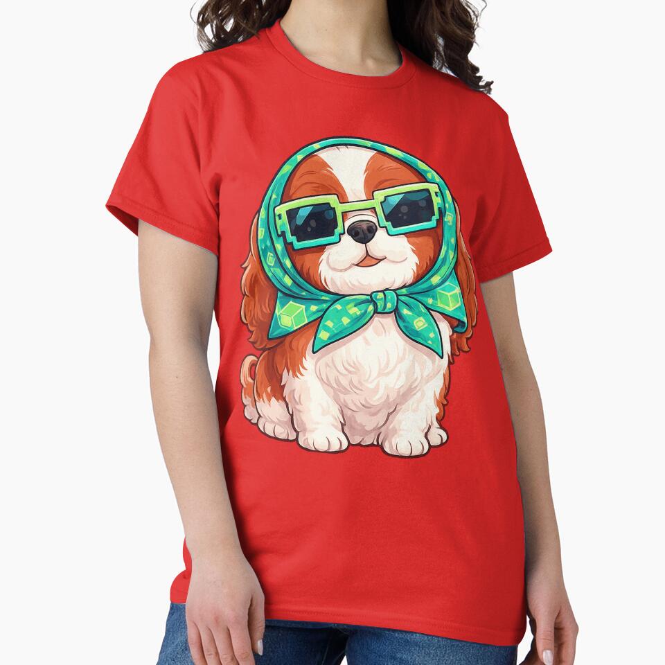 ssrcoclassic_teewomens_02dd21218219e99865frontproduct_squarex1000-6 ssrcoclassic teewomens 02dd21218219e99865frontproduct squarex1000 6 - Cavalier King Charles Spaniel Gifts UK