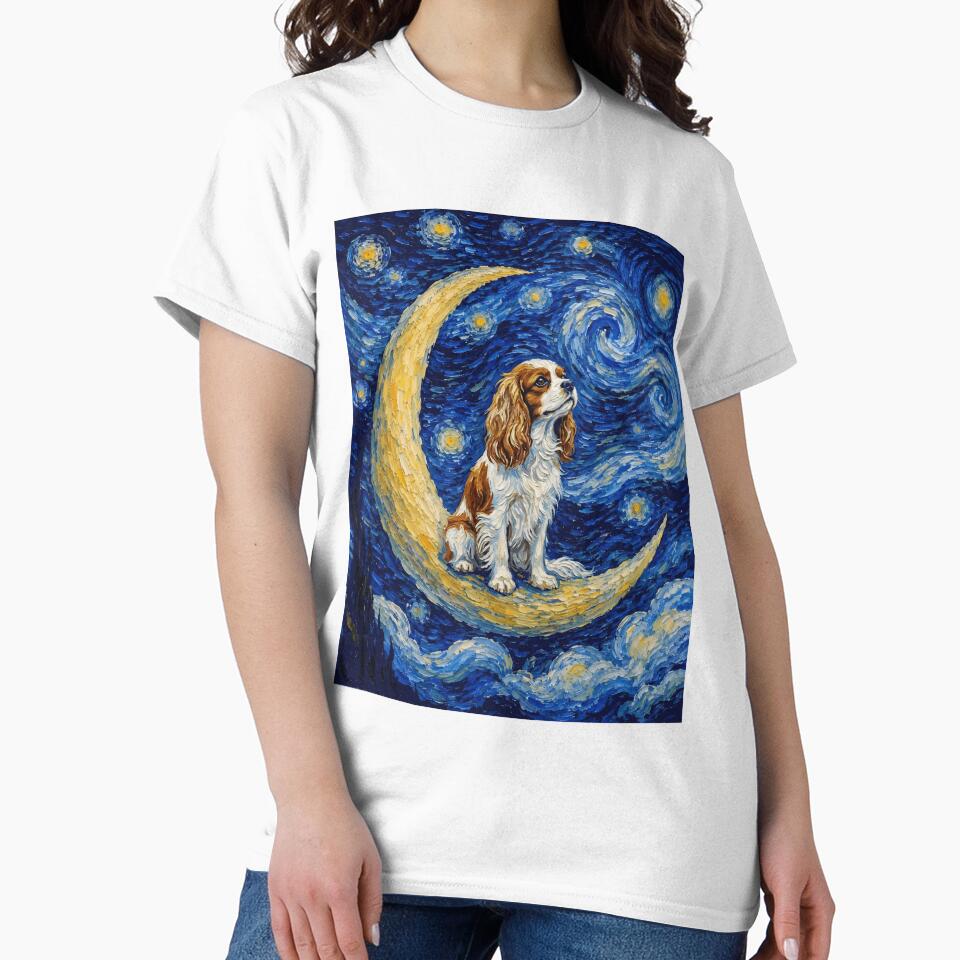 ssrcoclassic_teewomens_02fafafaca443f4786frontproduct_squarex1000-10 ssrcoclassic teewomens 02fafafaca443f4786frontproduct squarex1000 10 - Cavalier King Charles Spaniel Gifts UK