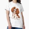 ssrcoclassic teewomens 02fafafaca443f4786frontproduct squarex1000 2 - Cavalier King Charles Spaniel Gifts UK