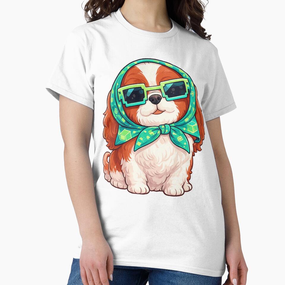 ssrcoclassic_teewomens_02fafafaca443f4786frontproduct_squarex1000-6 ssrcoclassic teewomens 02fafafaca443f4786frontproduct squarex1000 6 - Cavalier King Charles Spaniel Gifts UK