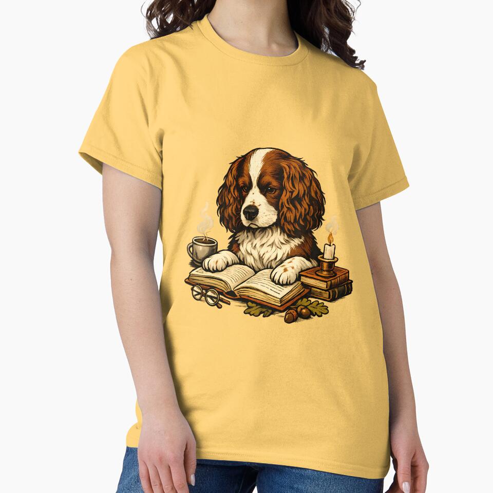 ssrcoclassic_teewomens_02ffcf6eda6eb664a1frontproduct_squarex1000-14 ssrcoclassic teewomens 02ffcf6eda6eb664a1frontproduct squarex1000 14 - Cavalier King Charles Spaniel Gifts UK