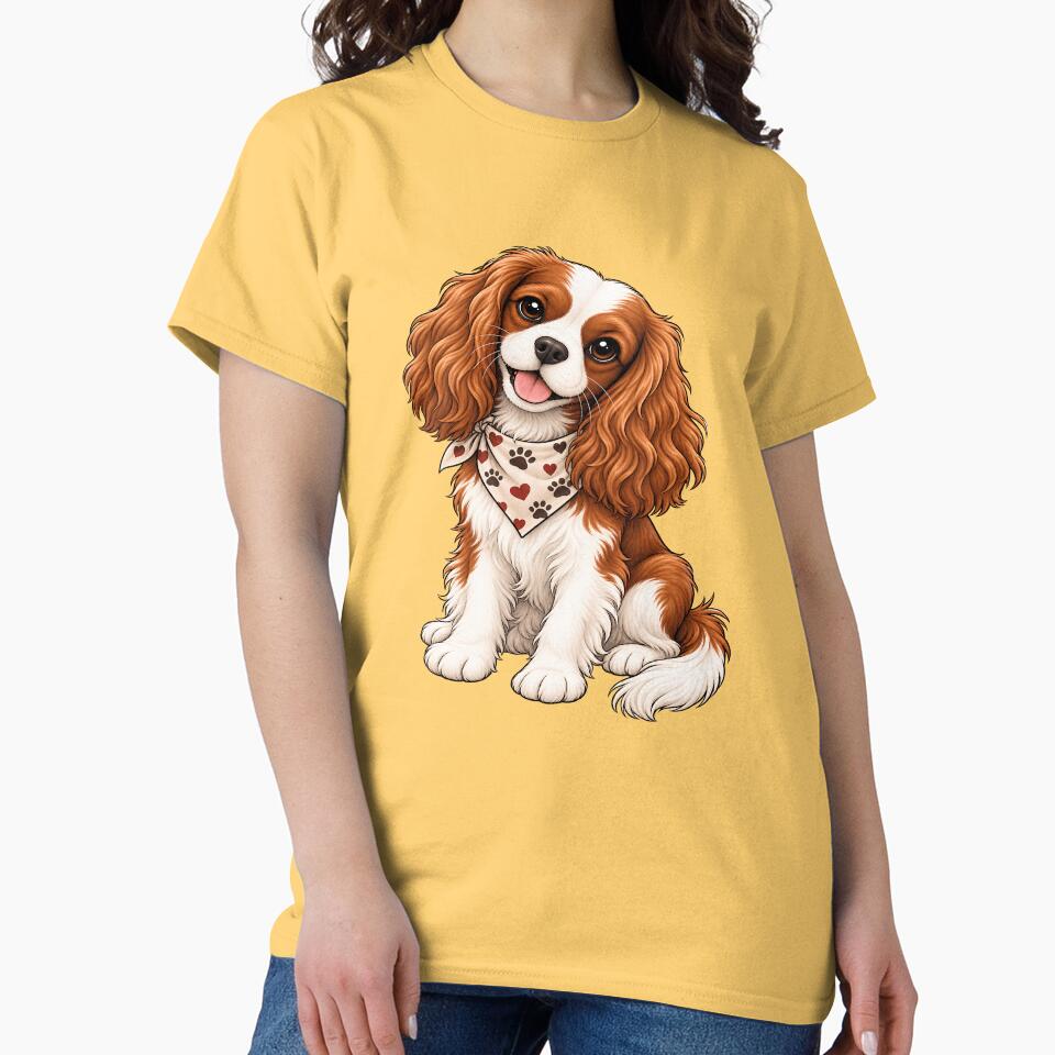 ssrcoclassic_teewomens_02ffcf6eda6eb664a1frontproduct_squarex1000-2 ssrcoclassic teewomens 02ffcf6eda6eb664a1frontproduct squarex1000 2 - Cavalier King Charles Spaniel Gifts UK