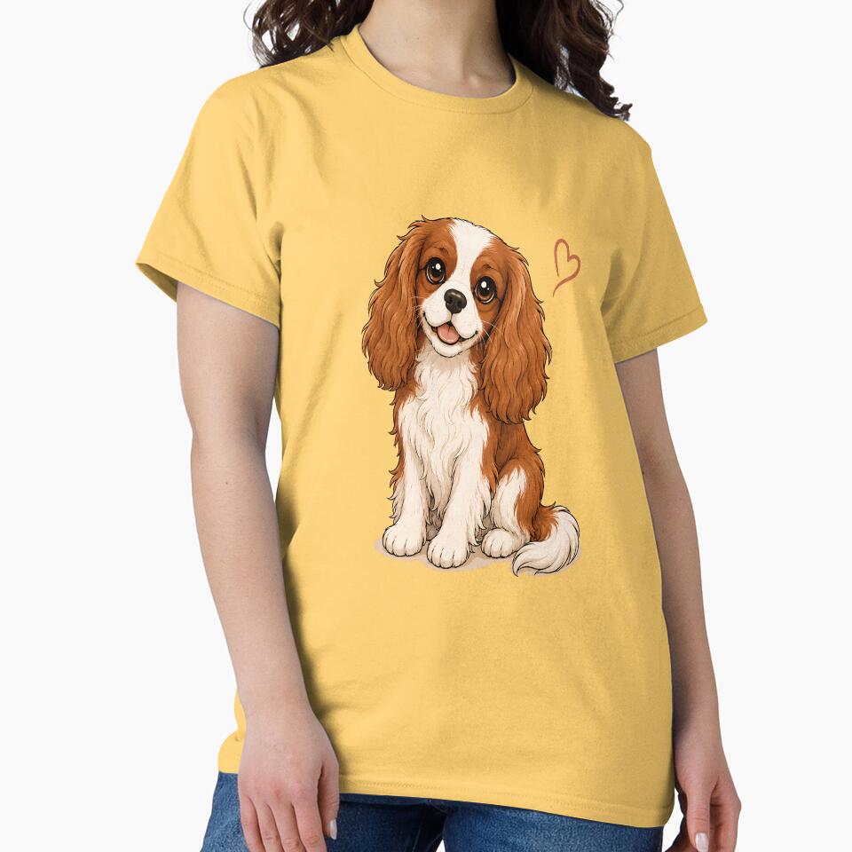 ssrcoclassic_teewomens_02ffcf6eda6eb664a1frontproduct_squarex1000-7 ssrcoclassic teewomens 02ffcf6eda6eb664a1frontproduct squarex1000 7 - Cavalier King Charles Spaniel Gifts UK