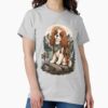ssrcoclassic teewomens 02heather greyfrontproduct squarex1000 12 - Cavalier King Charles Spaniel Gifts UK