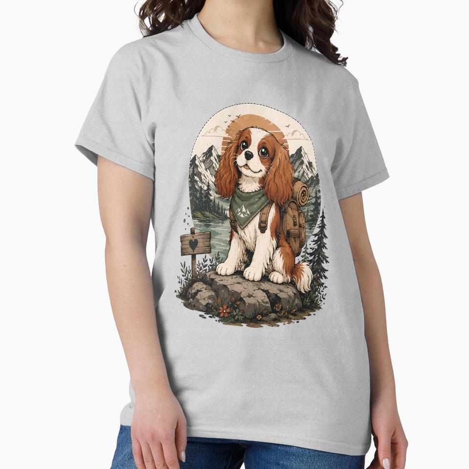 ssrcoclassic_teewomens_02heather_greyfrontproduct_squarex1000-12 ssrcoclassic teewomens 02heather greyfrontproduct squarex1000 12 - Cavalier King Charles Spaniel Gifts UK