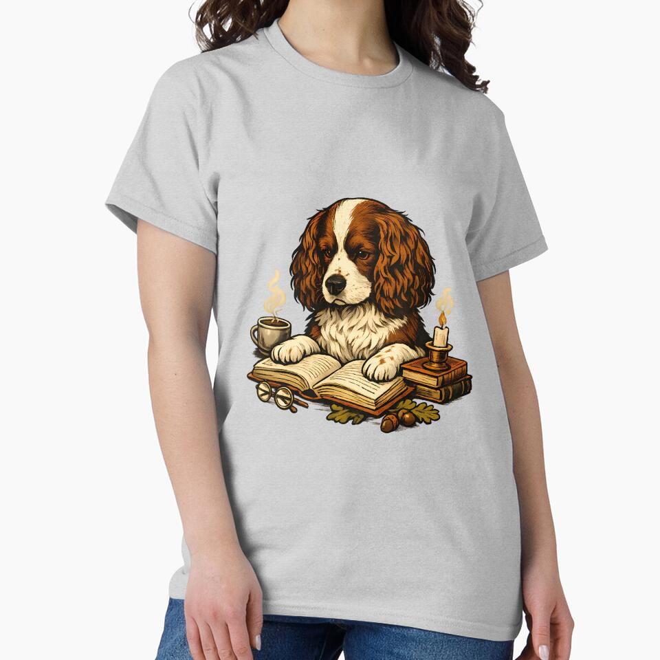 ssrcoclassic_teewomens_02heather_greyfrontproduct_squarex1000-14 ssrcoclassic teewomens 02heather greyfrontproduct squarex1000 14 - Cavalier King Charles Spaniel Gifts UK