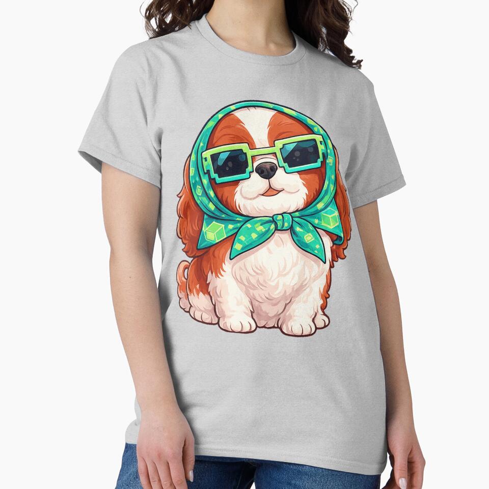 ssrcoclassic_teewomens_02heather_greyfrontproduct_squarex1000-6 ssrcoclassic teewomens 02heather greyfrontproduct squarex1000 6 - Cavalier King Charles Spaniel Gifts UK
