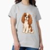 ssrcoclassic teewomens 02heather greyfrontproduct squarex1000 7 - Cavalier King Charles Spaniel Gifts UK