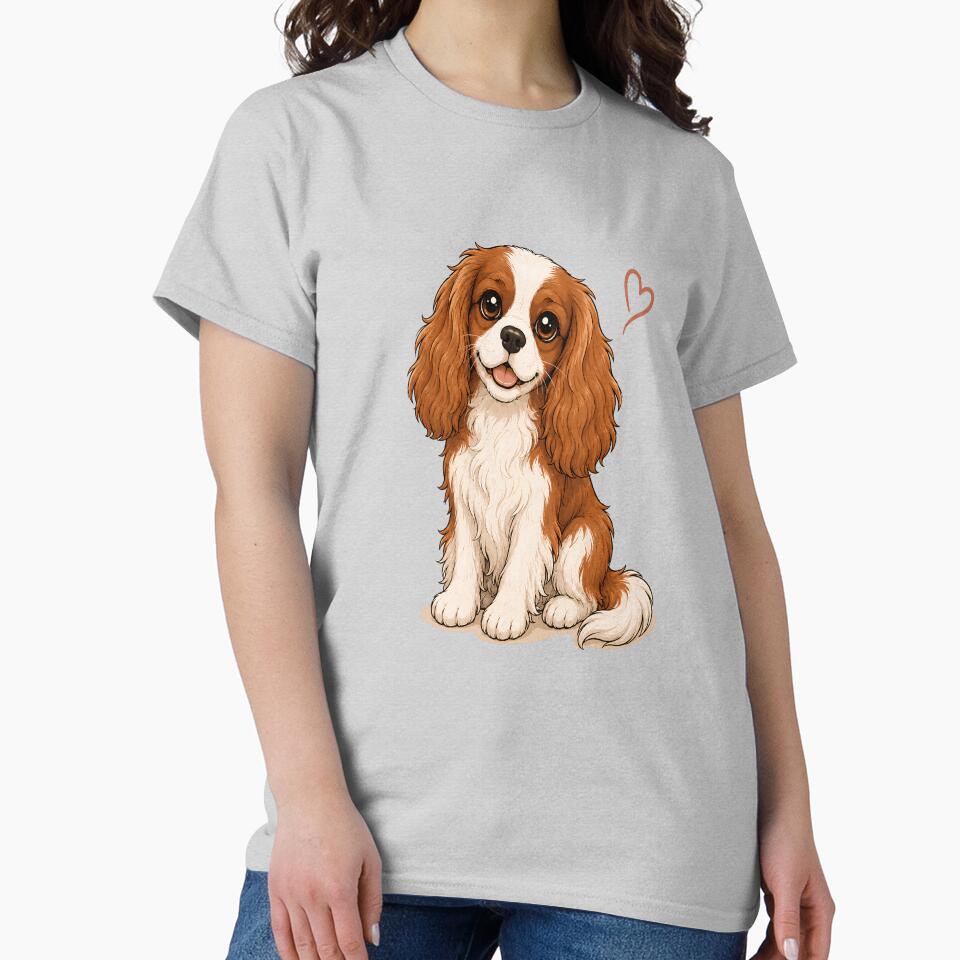 ssrcoclassic_teewomens_02heather_greyfrontproduct_squarex1000-7 ssrcoclassic teewomens 02heather greyfrontproduct squarex1000 7 - Cavalier King Charles Spaniel Gifts UK