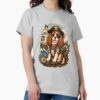 ssrcoclassic teewomens 02heather greyfrontproduct squarex1000 9 - Cavalier King Charles Spaniel Gifts UK