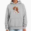 ssrcooversized hoodiewomens 01heather greyfrontsquare productx1000 3 - Cavalier King Charles Spaniel Gifts UK