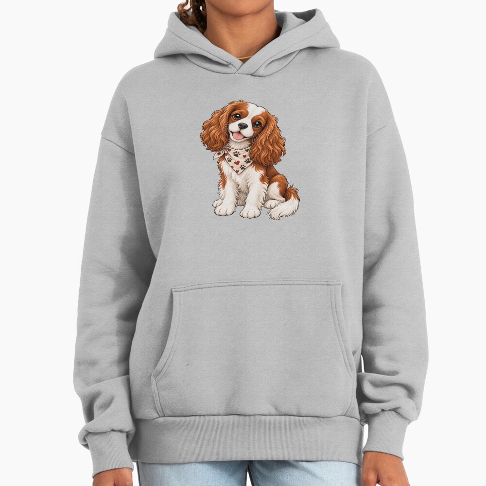 ssrcooversized_hoodiewomens_01heather_greyfrontsquare_productx1000-3 ssrcooversized hoodiewomens 01heather greyfrontsquare productx1000 3 - Cavalier King Charles Spaniel Gifts UK
