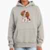 ssrcooversized hoodiewomens 01oatmeal heatherfrontsquare productx1000 3 - Cavalier King Charles Spaniel Gifts UK