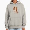 ssrcooversized hoodiewomens 01oatmeal heatherfrontsquare productx1000 5 - Cavalier King Charles Spaniel Gifts UK
