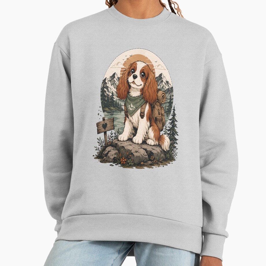 ssrcooversized_sweatshirtwomens_01heather_greyfrontsquare_productx1000-11 ssrcooversized sweatshirtwomens 01heather greyfrontsquare productx1000 11 - Cavalier King Charles Spaniel Gifts UK