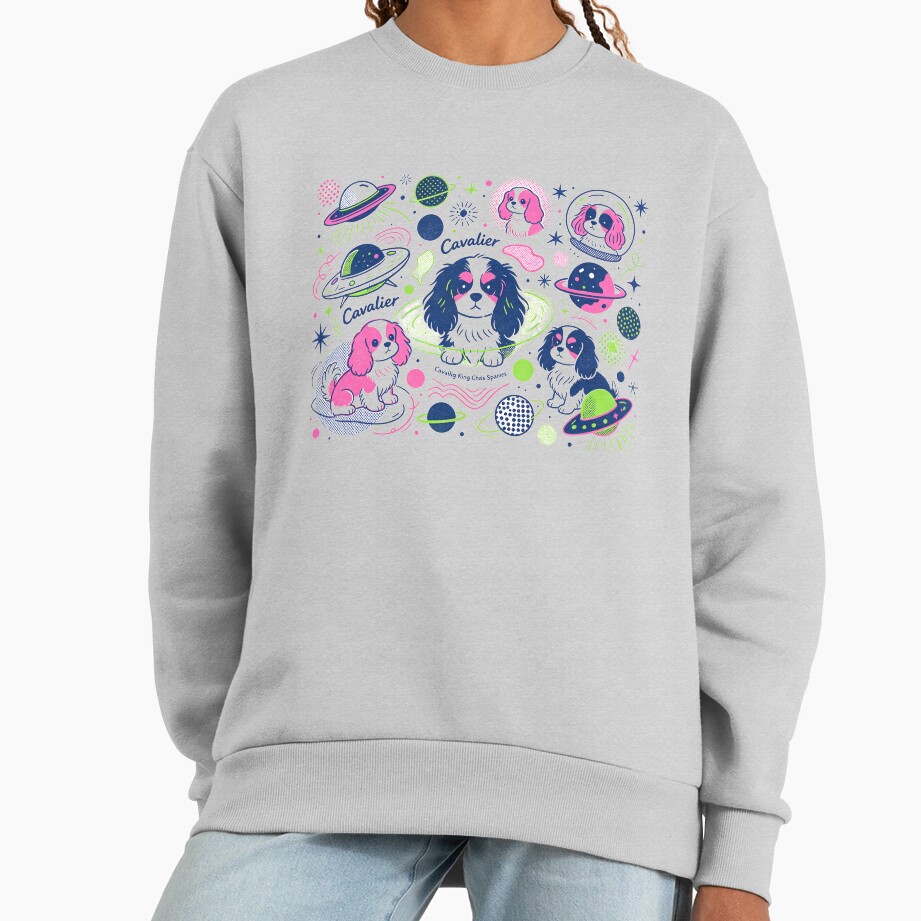 ssrcooversized_sweatshirtwomens_01heather_greyfrontsquare_productx1000-13 ssrcooversized sweatshirtwomens 01heather greyfrontsquare productx1000 13 - Cavalier King Charles Spaniel Gifts UK