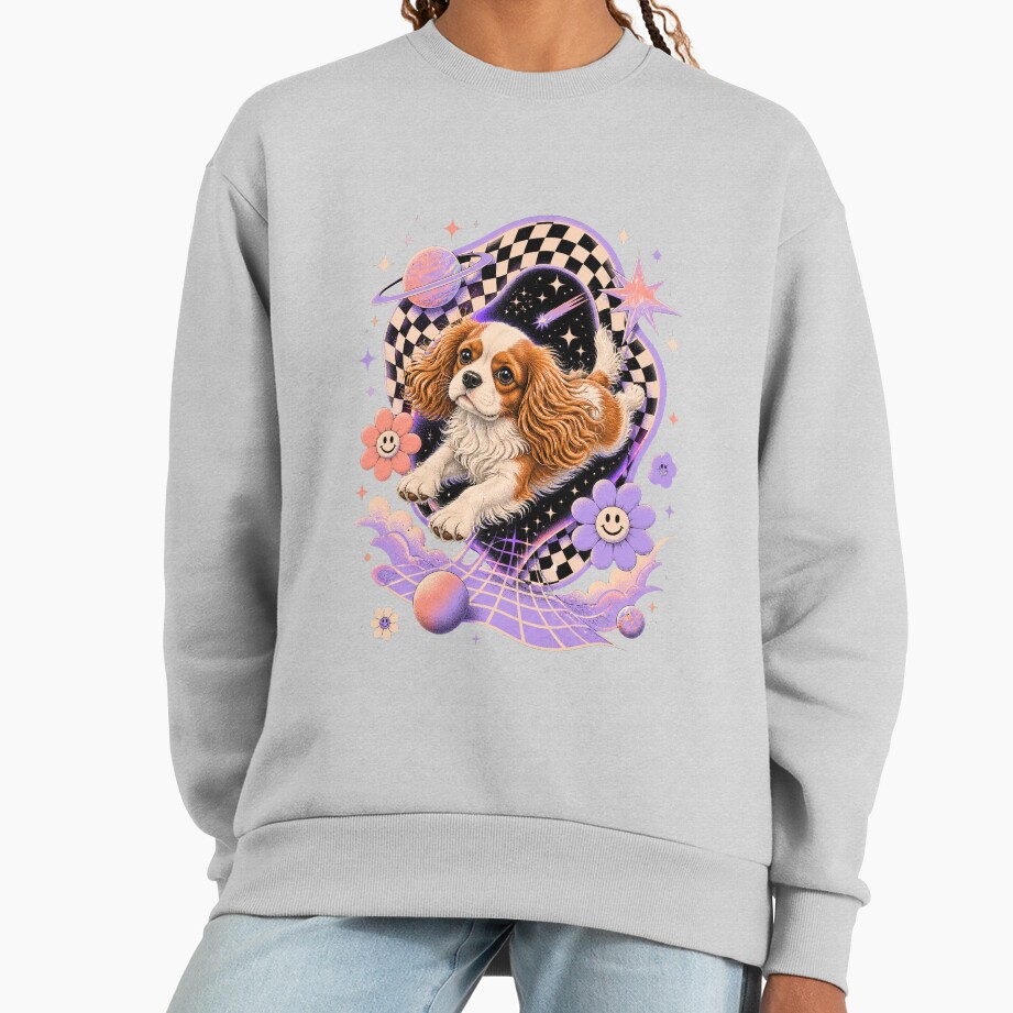 ssrcooversized_sweatshirtwomens_01heather_greyfrontsquare_productx1000-5 ssrcooversized sweatshirtwomens 01heather greyfrontsquare productx1000 5 - Cavalier King Charles Spaniel Gifts UK