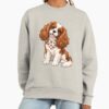 ssrcooversized sweatshirtwomens 01oatmeal heatherfrontsquare productx1000 2 - Cavalier King Charles Spaniel Gifts UK