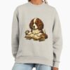 ssrcooversized sweatshirtwomens 01oatmeal heatherfrontsquare productx1000 8 - Cavalier King Charles Spaniel Gifts UK