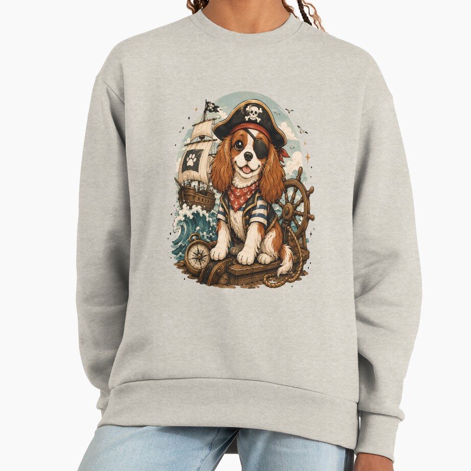 ssrcooversized_sweatshirtwomens_01oatmeal_heatherfrontsquare_productx1000-9 ssrcooversized sweatshirtwomens 01oatmeal heatherfrontsquare productx1000 9 - Cavalier King Charles Spaniel Gifts UK