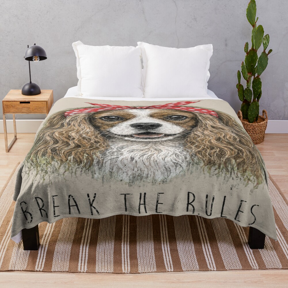 urblanket_large_bedsquarex1000.1u2-3 urblanket large bedsquarex1000.1u2 3 - Cavalier King Charles Spaniel Gifts UK