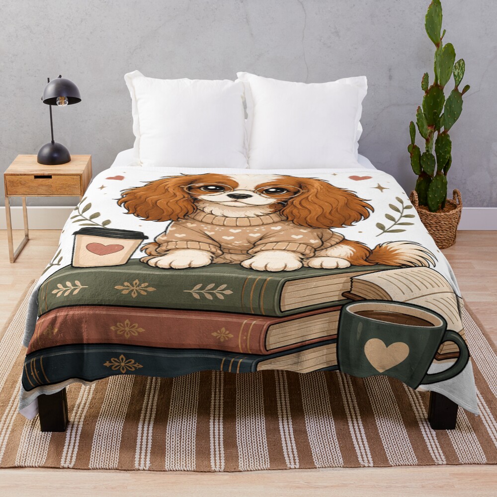 urblanket_large_bedsquarex1000.1u2-5 urblanket large bedsquarex1000.1u2 5 - Cavalier King Charles Spaniel Gifts UK