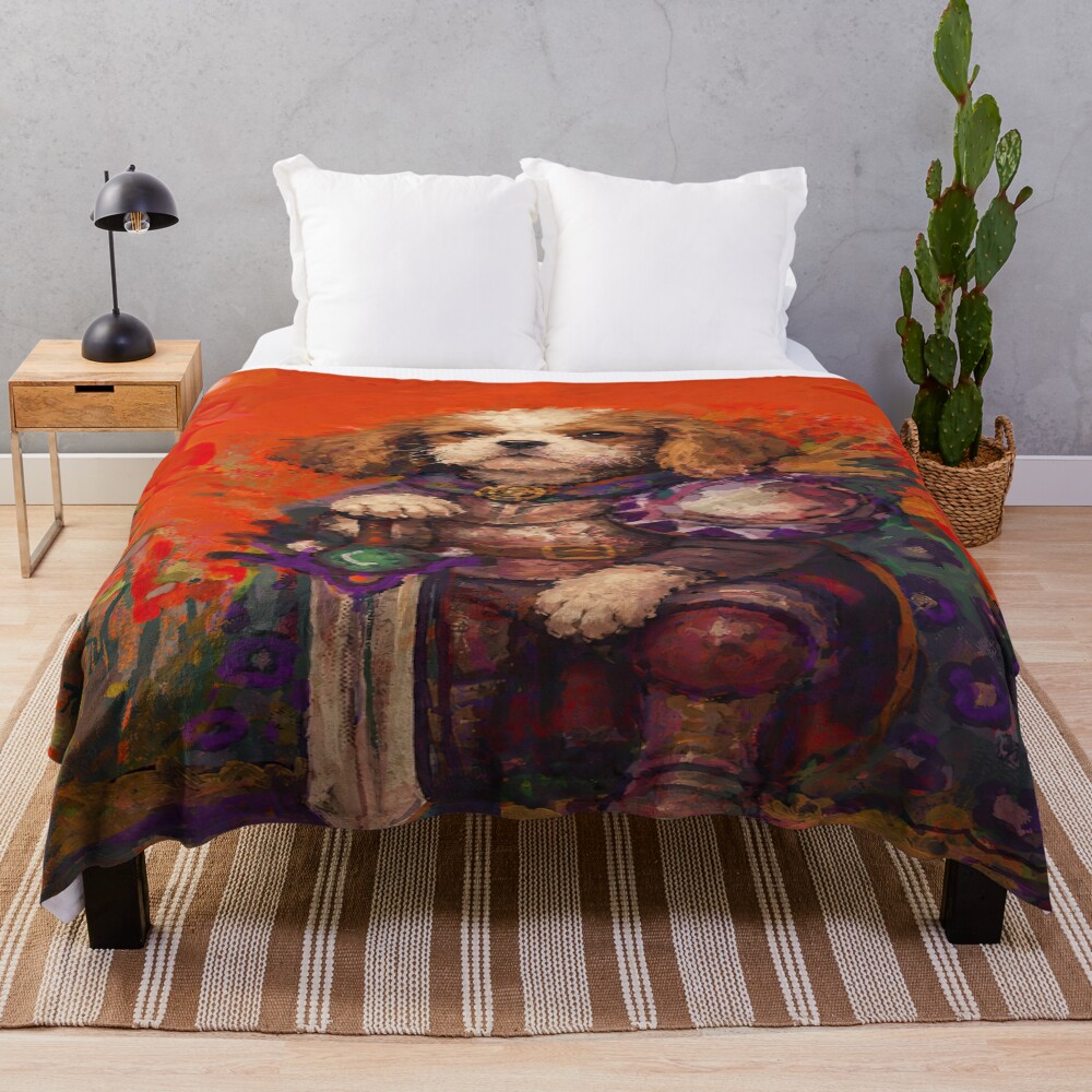 urblanket_large_bedsquarex1000.1u2 - Cavalier King Charles Spaniel Gifts UK