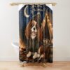 urshower curtain closedsquare1000x1000.1 3 - Cavalier King Charles Spaniel Gifts UK