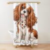 urshower curtain closedsquare1000x1000.1 6 - Cavalier King Charles Spaniel Gifts UK