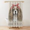 urshower curtain closedsquare1000x1000.1 8 - Cavalier King Charles Spaniel Gifts UK