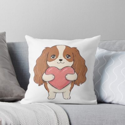 Cavalier Graphic Design Throw Pillow