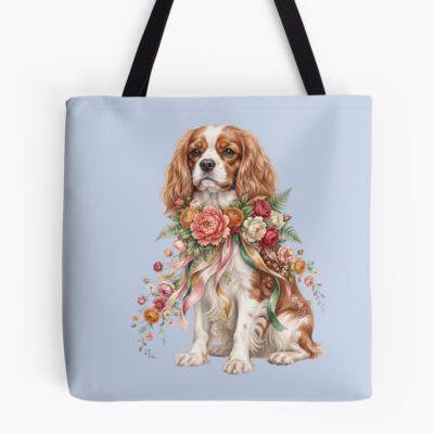 Cavalier Retro Design Tote Bag