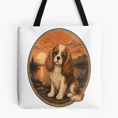 Cavalier Modern Artwork Tote Bag