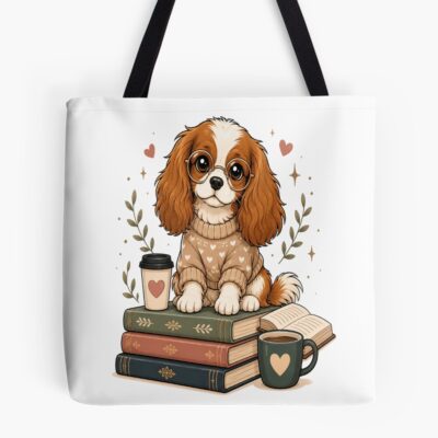 Cavalier Iconic Illustration Tote Bag